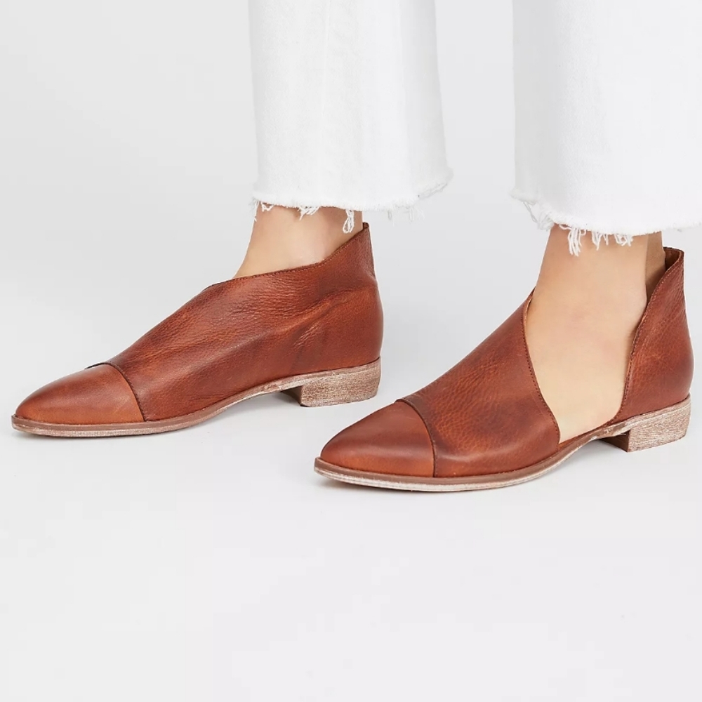 Free People Royale Flat booties